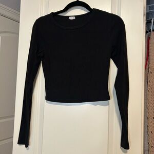 Garage Black Long Sleeve Women's Tee